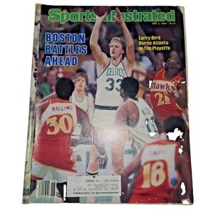 1983 Larry Bird Boston Celtics Sports Illustrated